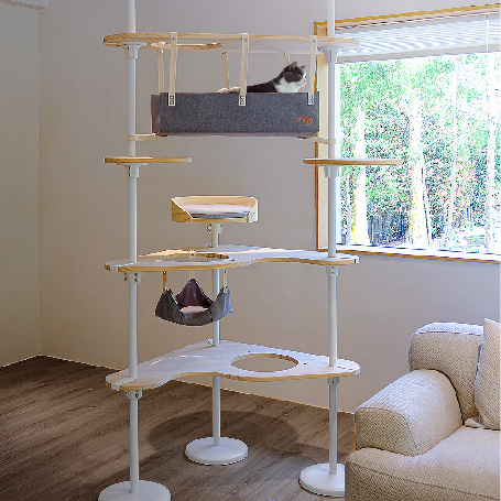 三角式跳台+寬版空中隧道｜喵豪宅推薦組合